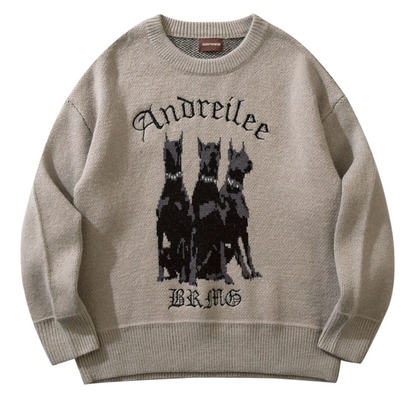 Vintage Doberman Sweater