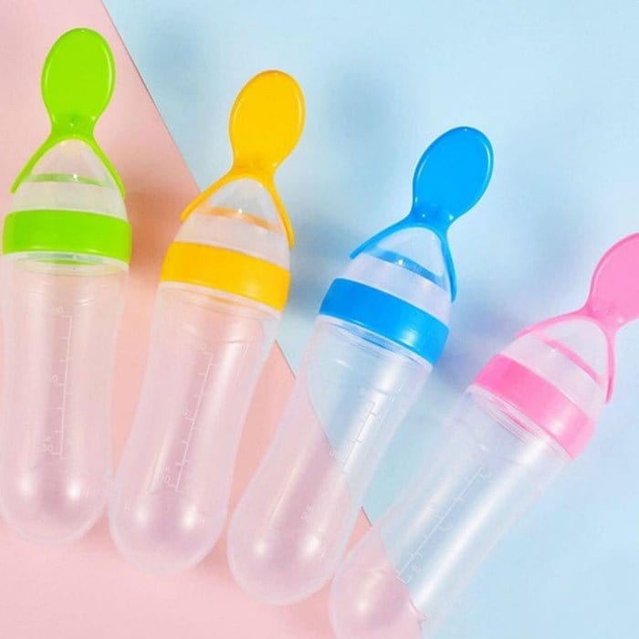 Mess-Free Baby Spoon Bottle