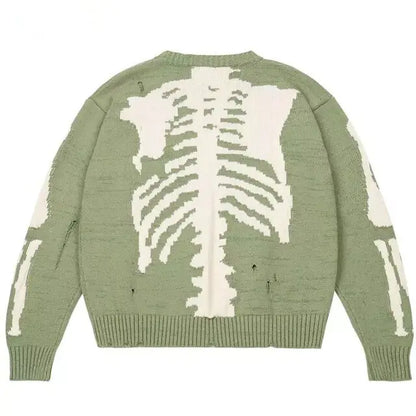 Skeleton Print Sweaters