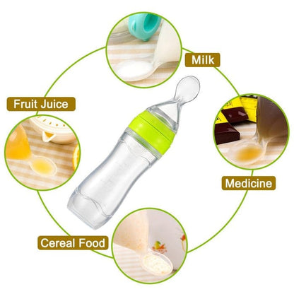 Mess-Free Baby Spoon Bottle