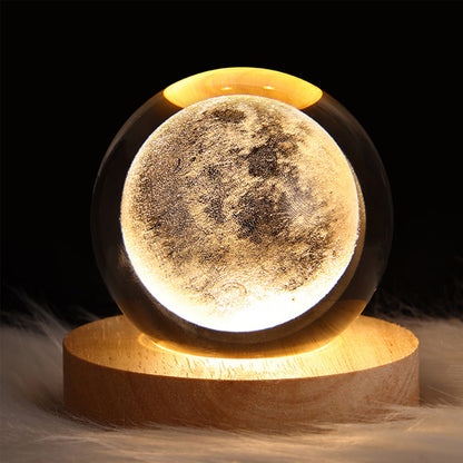 CosmicCharm™ Planetarium Crystal Ball Lamp