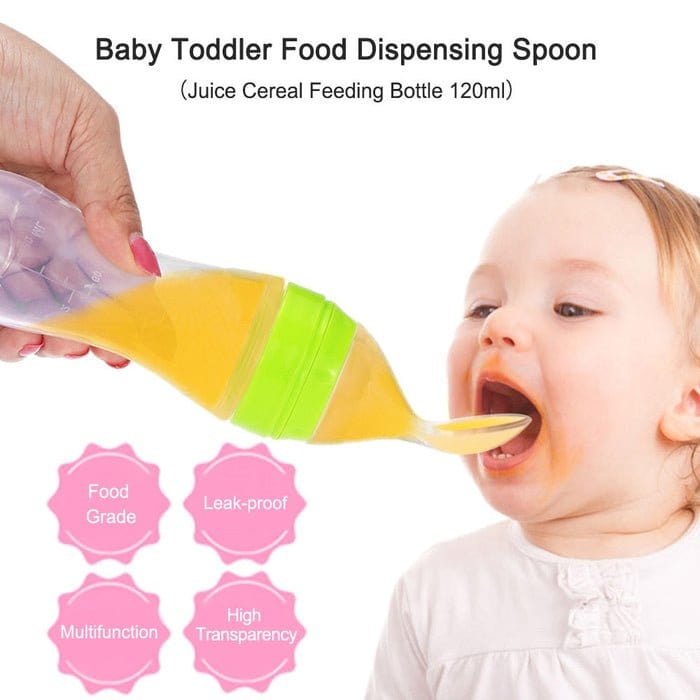 Mess-Free Baby Spoon Bottle